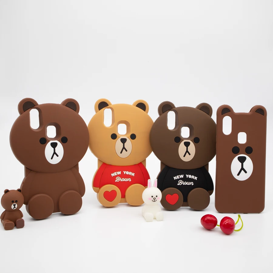 

Cartoon 3D Lovely Phone Case for Vivo V9/ Y85/ X21 Soft Silicone Shockproof Back Cover Fundas Coque Capa for Vivo V9 X21 Y85