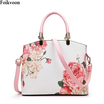 

New style Woman Shoulder Bag PU Leather Fashion Ladies Handbag Bags Printing Popular Female Crossbody bags