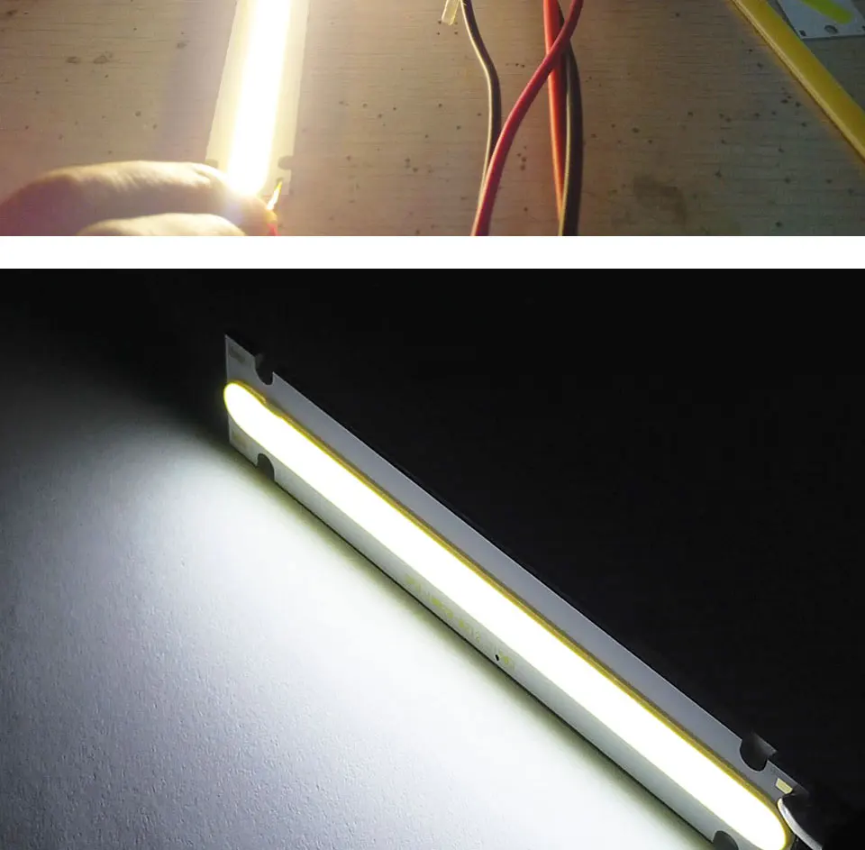 DC 6V 10020 LED COB strip Light 100mm Warm White Cold White COB Bulb For DIY Decoration Lights (9)