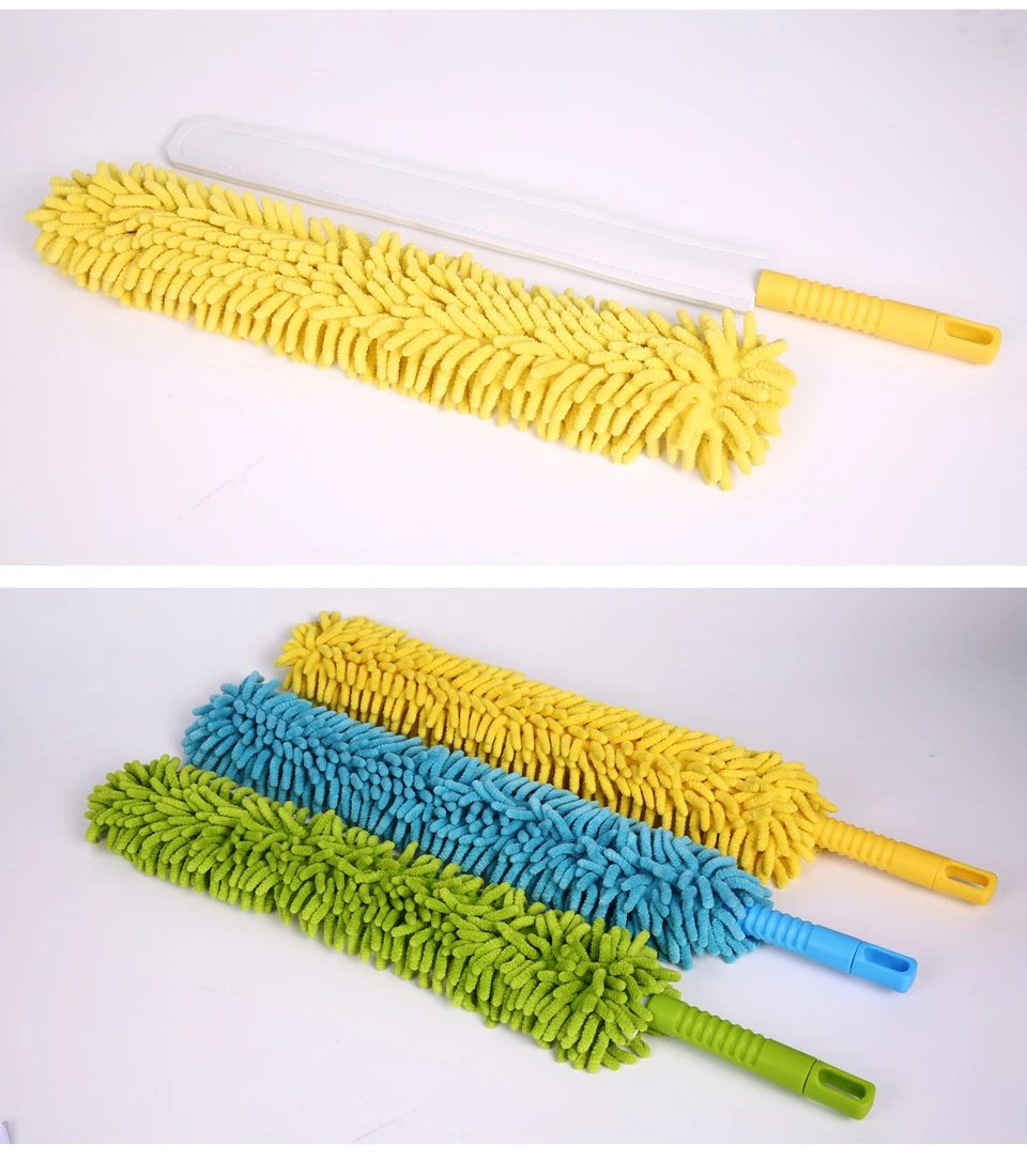 Синели тряпка из микрофибры очиститель ручка Гибкая моющиеся убрать пыль мебель для потолочных вентиляторов полке автомобиля