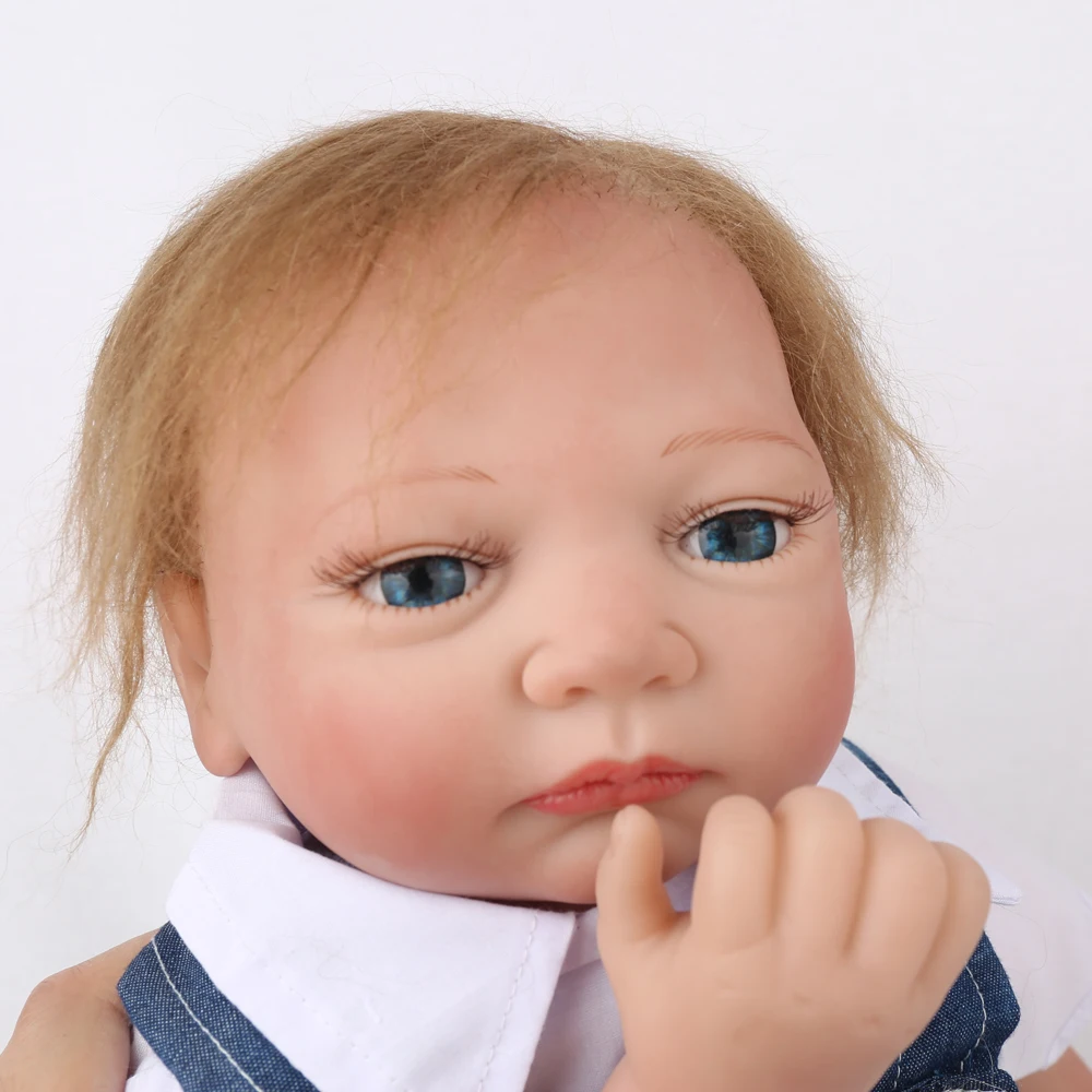 55 см reborn baby doll игрушки для детей 22 дюймов силиконовые виниловые ручной работы