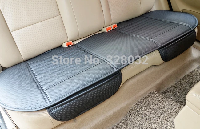 Bamboo Car Seat Cushion Charcoal Leather Monolithic Cover Backseat Rear Suitable For Four Seasons With 1pcs In Automobiles Covers