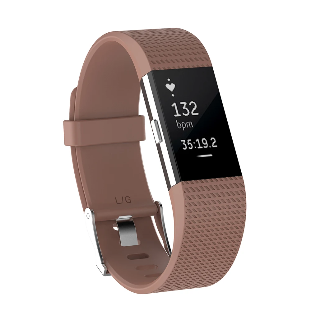 Силиконовый браслет для браслета Fitbit Charge 2 замена Смарт часы Браслет для Fitbit Charge2 ремешок для спортивных часов аксессуар