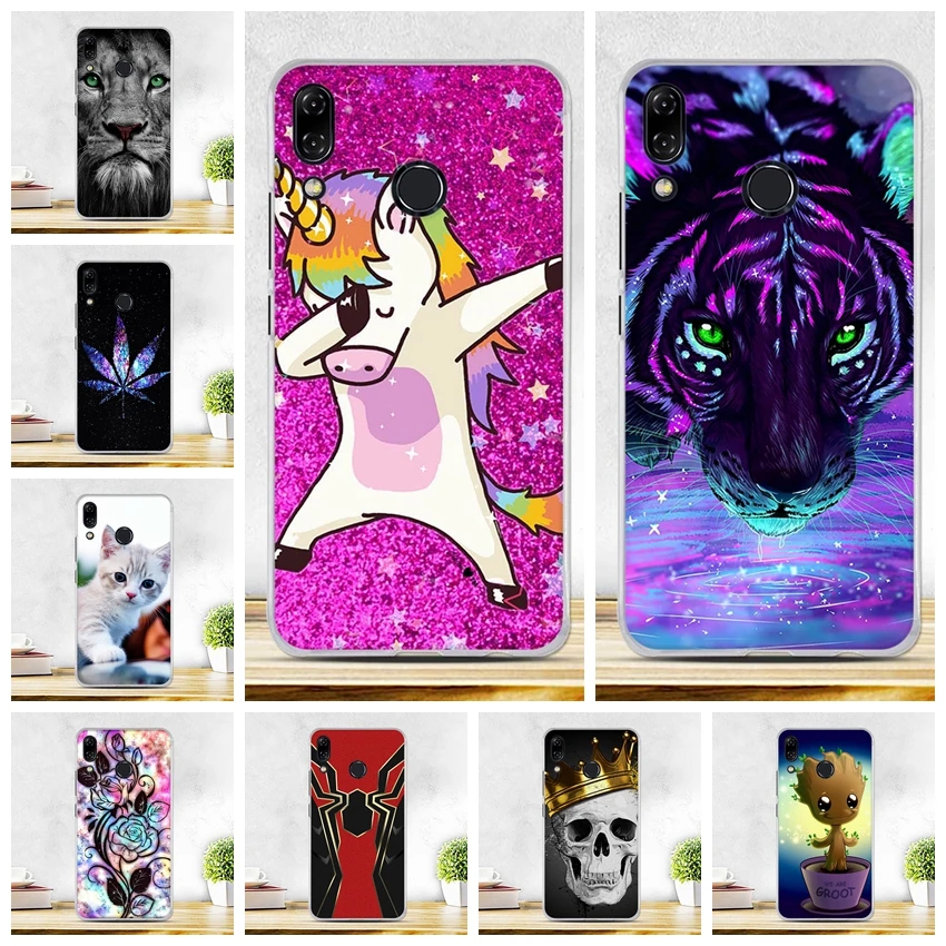 

Case For Asus Zenfone 5 ZE620KL Case TPU Soft Silicone Animals Painting Back Cover For Fundas Asus Zenfone 5Z ZS620KL Phone Bags