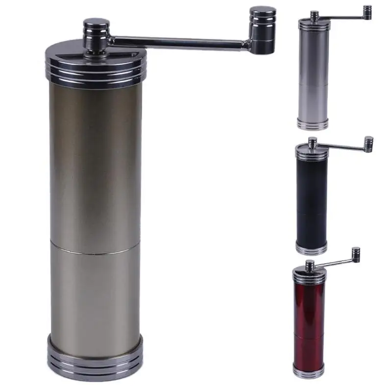 

Stainless Steel Manual Coffee bean Grinder Portable Hand Coffee Grinding Machine Burr Coffee Grinder Pepper Mills Christmas Gift