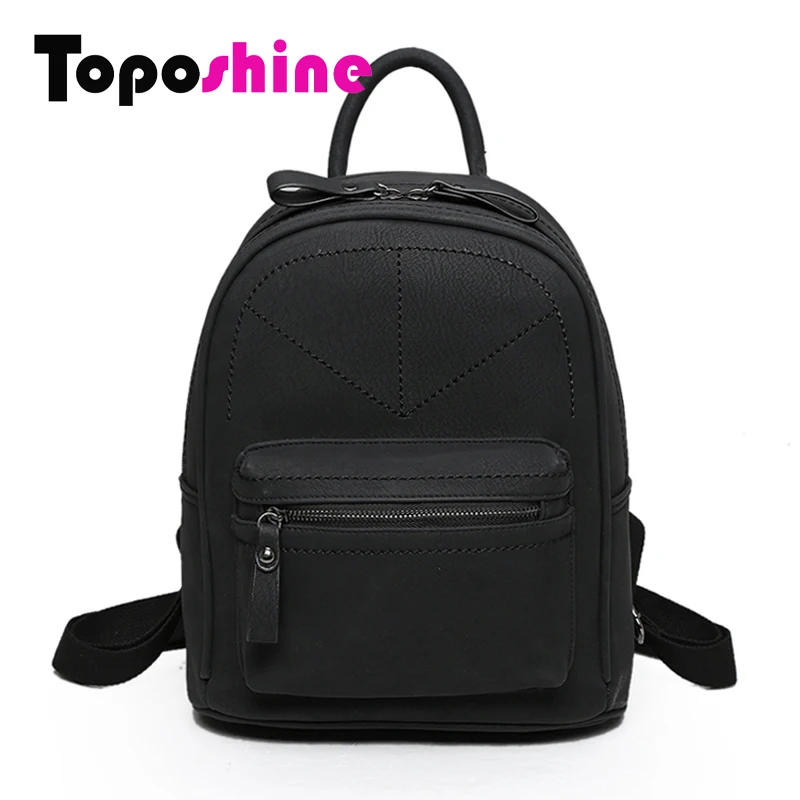 ﻿Buy Toposhine Rotro Backpack Women PU Leather Bag Women Bag Small ...