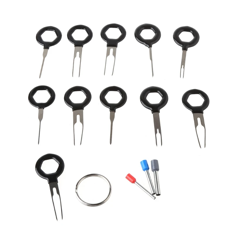 11 Pcs Car Terminal Removal Tool Kit Wiring Connector Pin Release Extractor