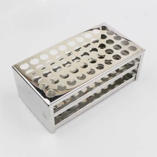 Различные Diam x отверстия из нержавеющей стали держатель для пробирки Science Lab