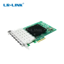 LR-LINK 1006PF-6SFP шестипортовый Gigabit Ethernet адаптер Lan Карта 1 ГБ PCI Express x4 волоконно-оптическая сетевая карта сервер Intel I350