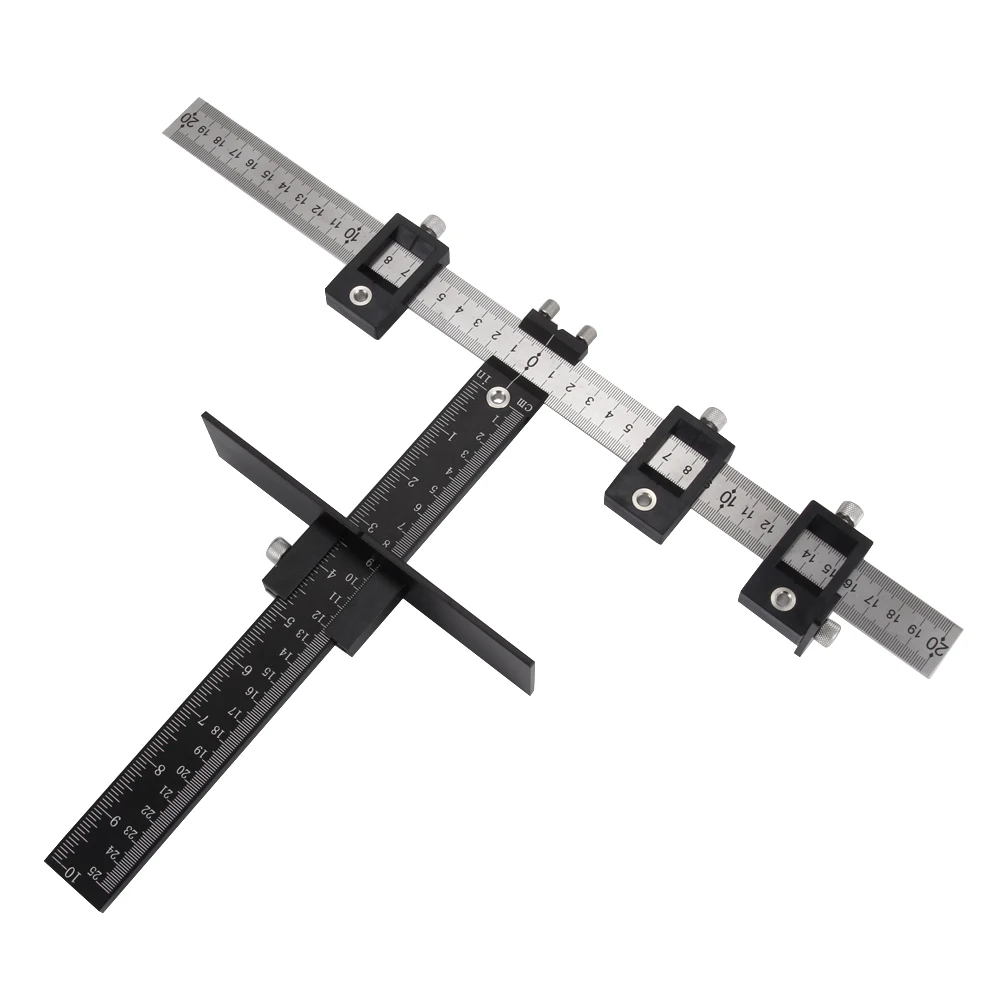 cheap New Hot Quick Set Hole Punch Jig Detachable Drill Guide Sleeve Cabinet Wood Drilling Tool SMD66