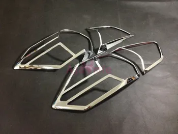 

Tailight Trim Rear Light Cover Lamp Overlay 2014 2015 2016 2017 Chrome Garnish Car Styling For Nissan X-trail Accessories