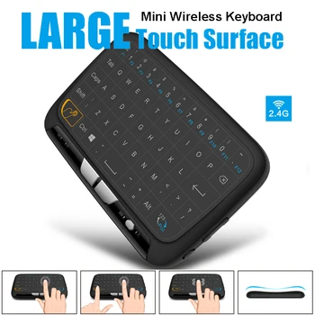 

DHL Air Mouse Remote Control with Large Touchpad Wireless Mini Keyboard for Smart TV Box Xbox Gamepad A95X T95R Pro TX3 X96 Mini