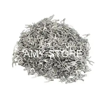 

SNB2-3.2 Fork Type Non-Insulated Spade Cable Terminals for AWG 16-14