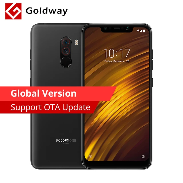 Global Version Xiaomi POCOPHONE F1 POCO F1 6GB 64GB Snapdragon 845 6.18" Full Screen 4000mAh Dual Camera LiquidCool Smartphone