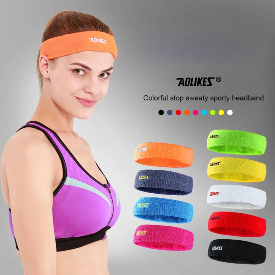 bandeau cheveux sport transpiration