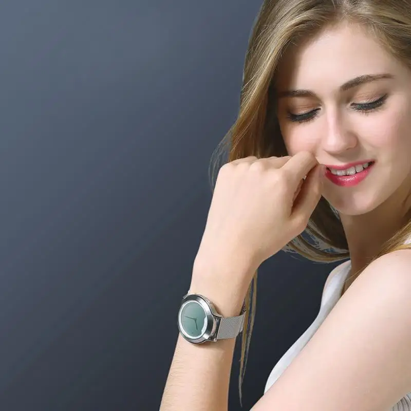 M6 Smart Watch Genuine Leather Traditional Smartwatch IP68