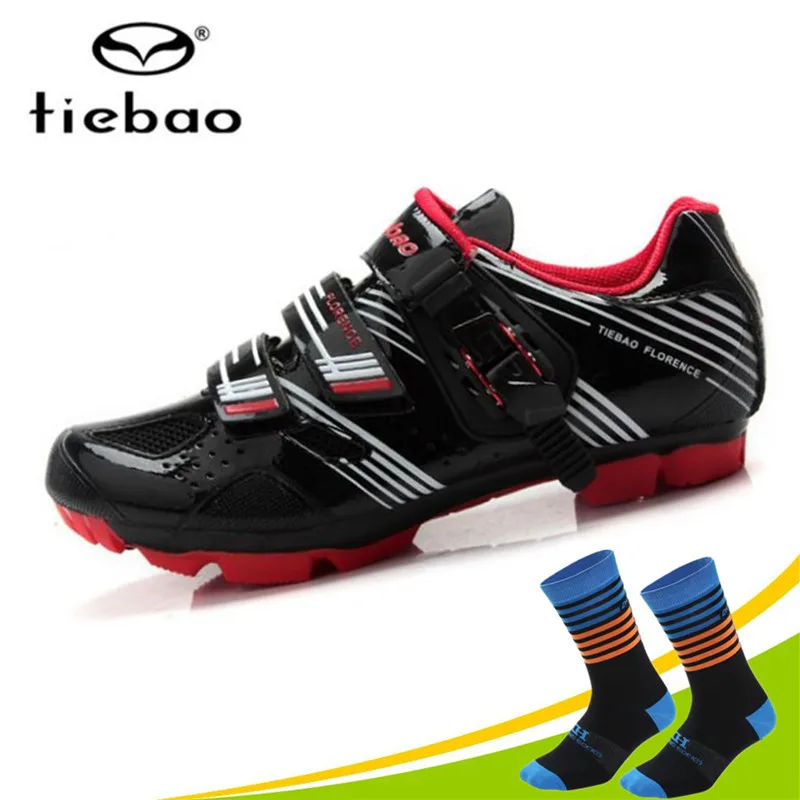 

Tiebao Cycling Shoes men Professional Bicycle Bike Racing Athletic Shoes Breathable MTB Self-locking Shoes zapatillas ciclismo