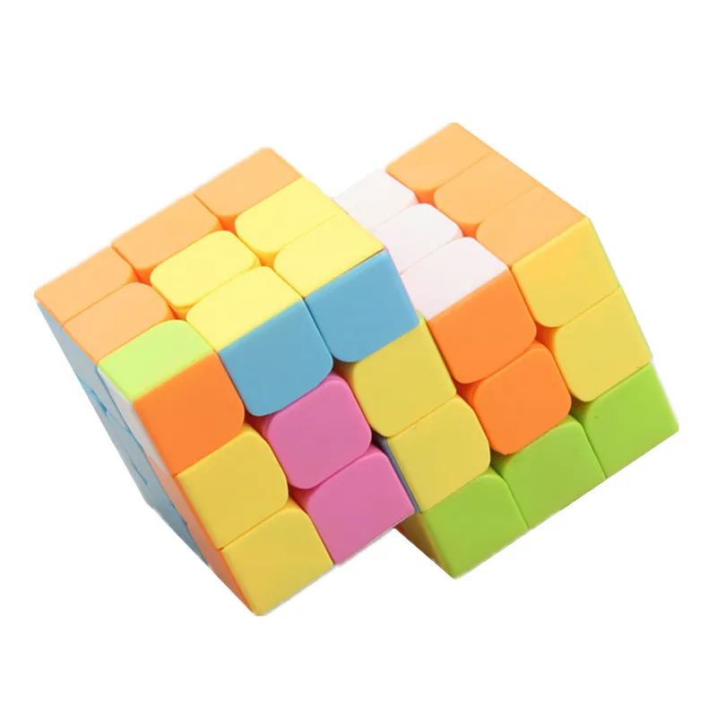 Cube Twist Double 3x3 Conjoined Magic Cube Speed Cube Puzzle Toy Colorful.. 