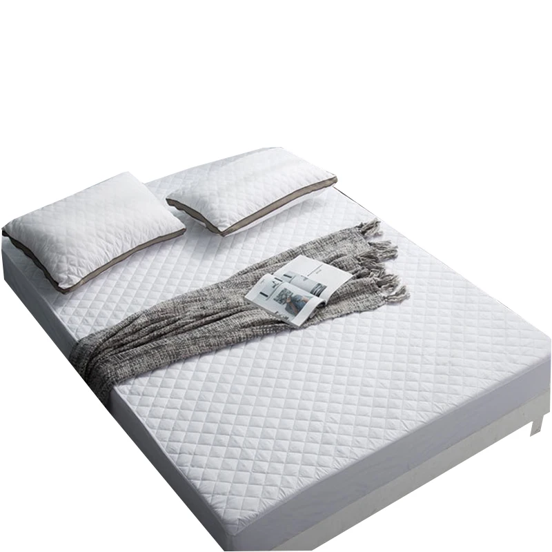 

Thicken Bedspread Non-slip Mattress Cover Protector Hotel Fitted Sheet Home Bedding Bedspread Bed Sheet Elastic Band Bed Cover