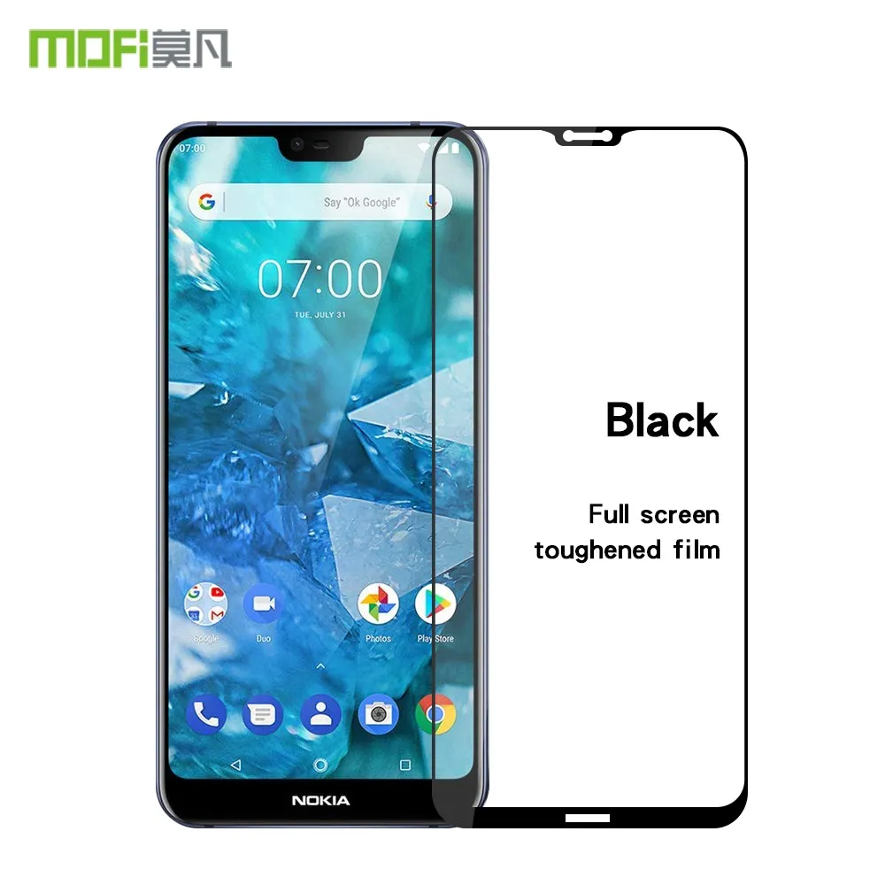 Защитное стекло MOFi 2.5D для Nokia 3 1 Plus X3 7 X7 закаленное | Мобильные телефоны и