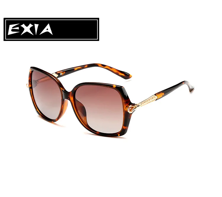 Graduated Brown Lenses for Women's Sunglasses PC Frame EXIA OPTICAL KD