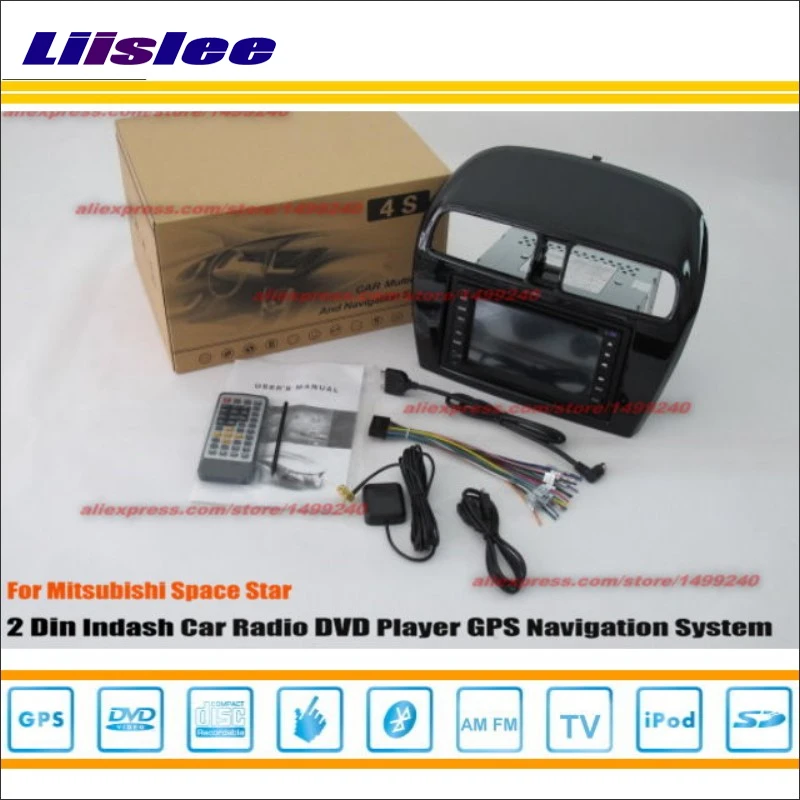 Best Liislee For Mitsubishi Attitude 2012~2014 Radio CD DVD Player GPS Navi Navigation System Double Din Car Audio Installation Set 4