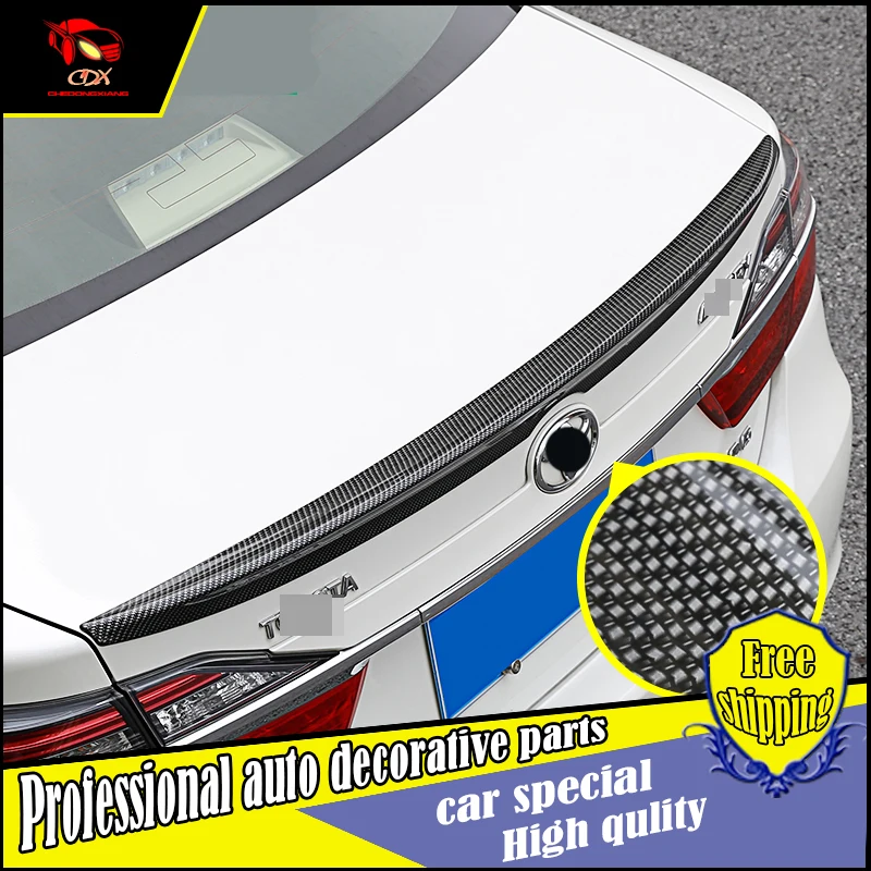 

For Toyota Camry Spoiler Trim Car styling 2012-2016 Not Need To Paint The Car Tail Punch Dedicated Tail Back Tail Paint