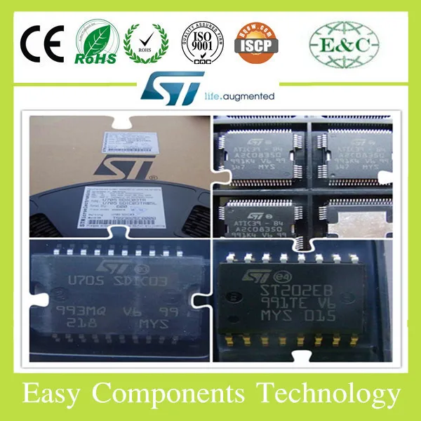 Original ST486DX2-80GS M27C512-12B3 IC | Электронные компоненты и принадлежности