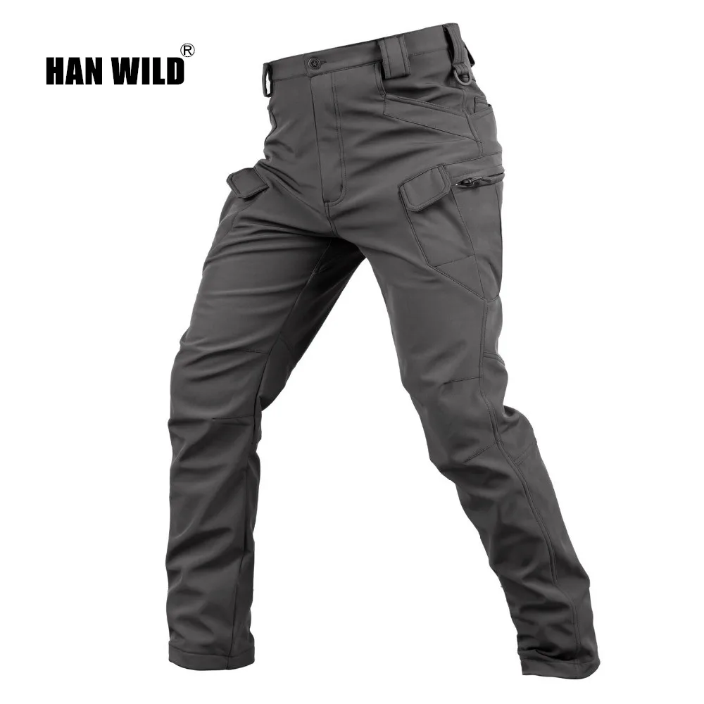 

Men Hiking Pants Autumn Winter Thermal Tactical Military Fleece Cargo Pants Camouflage Army Trousers Outdoor Hunting Clothing
