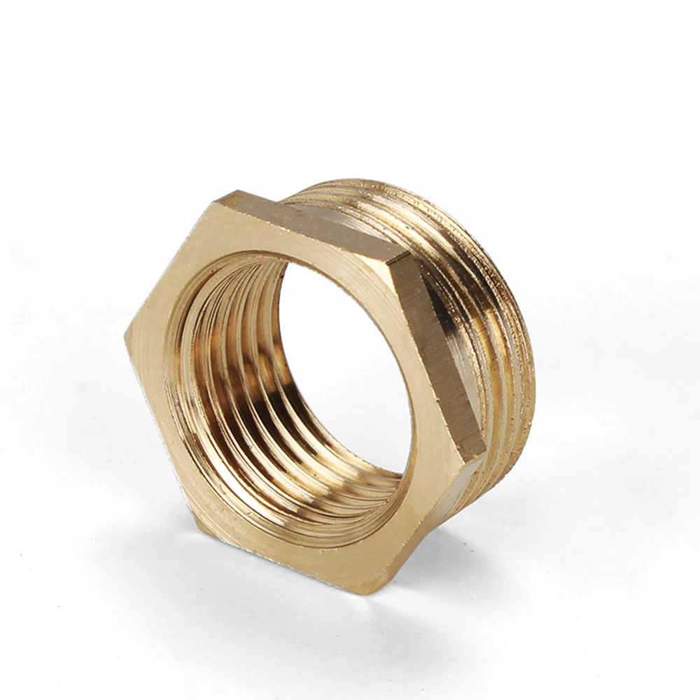 Переходник соединитель BSP 1/8 &quot1/4&quot 3/8 &quot1/2&quot 3/4 &quot латунный фитинг для шлангов