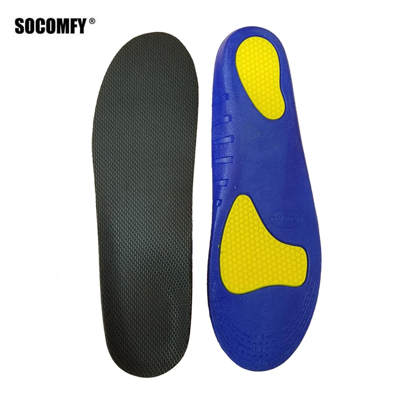 SOCOMFY Orthopedic Arch Support Insole For Flat Feet Orthotic Memory ...