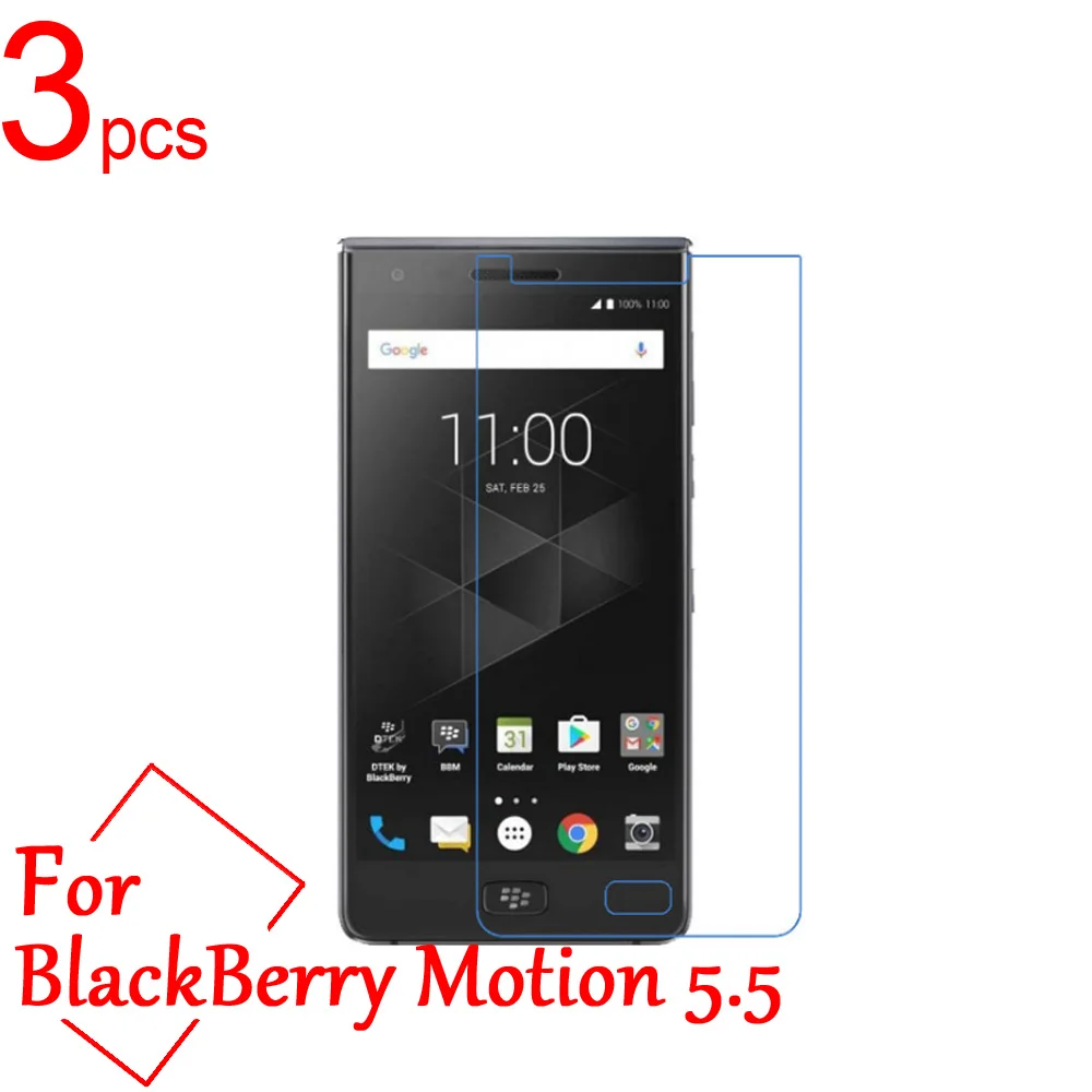 

3pcs Ultra Clear/Matte/Nano anti-Explosion LCD Screen Protector Film Guand Cover For Blackberry Motion 5.5 inch Protective Film