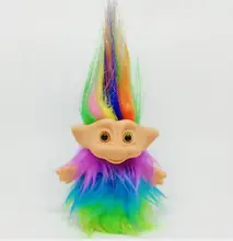 New arrival 10cm Hair Troll  Baby Boys Girls Dam Anime Trolls Kids Toys for Children's Day Gift