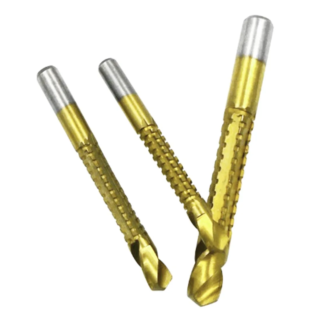 Buy 6pcs Titanium Coated Drill Bits 3 8mm HSS High Speed Steel Electric Drill