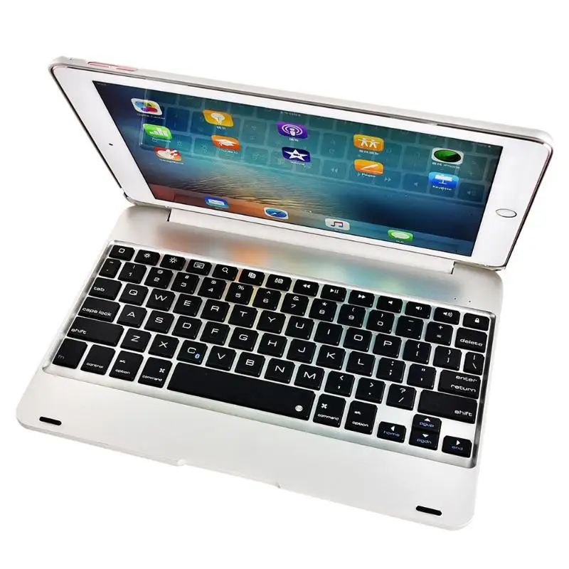  Top Flip Keyboard for Apple iPad 9.7 2017 2018 5th 6th Generation Bluetooth Keyboard Case for iPad 