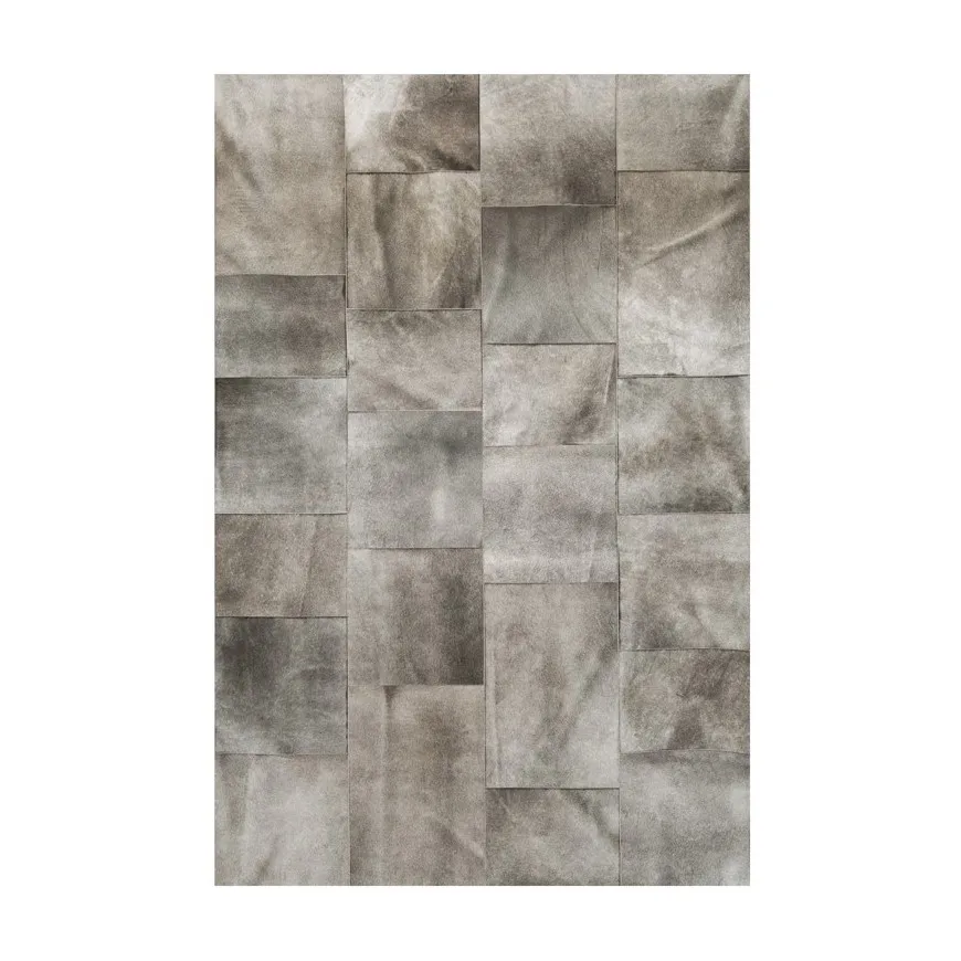 Beautiful Cow Fur Skin Natural Cowhide Leather Rug Irregular Size
