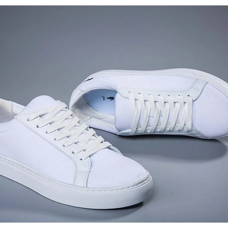 White Sport Shoes comfortable Male Flats Summer Quick Dry Breathable Men Lace-up Skateboarding Sneaker Hot Sale
