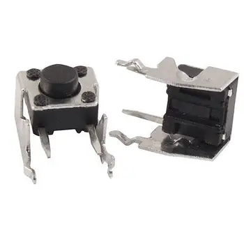 

Right Angle Momentary Tact Tactile Push Button Switch Non Lock 6x6x5mm