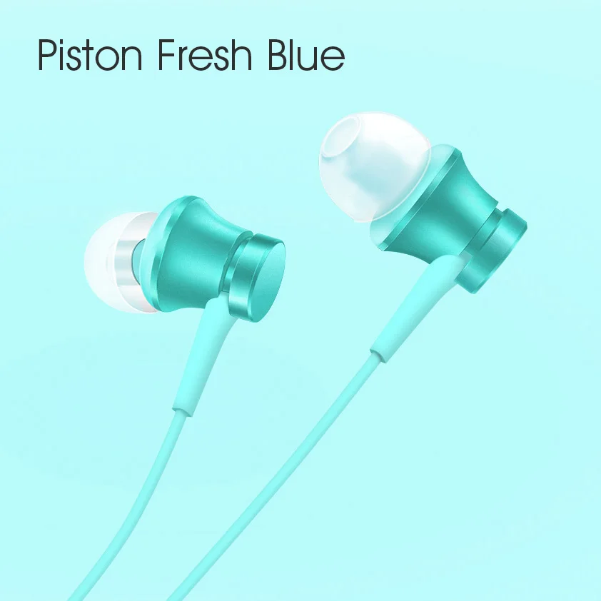 Xiaomi Piston Basic Fresh color Value Edition версия поколения 3-е наушники серии наушники-вкладыши Reddot дизайн награда - Цвет: Piston3 Fresh Blue