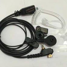 2 шт 1 Pin акустическая тайное гарнитура, функция PTT для Motorola tetra двухстороннее радио MTH800 MTH850 MTP850 MTS850 MTH600 MTH650