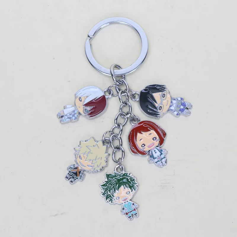 Aliexpress.com : Buy My Hero Academia Keychain Figures Toys Pendant Key