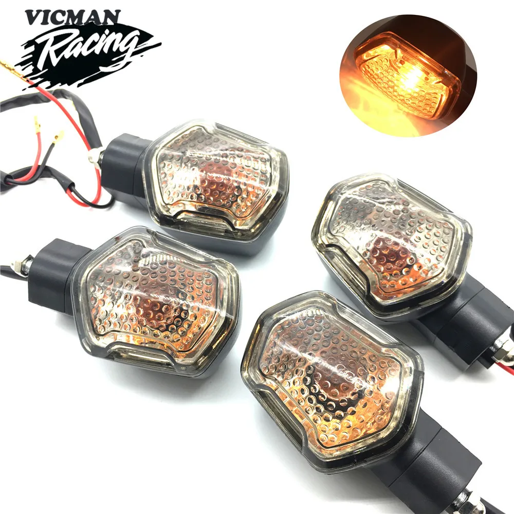 4Pcs Universal Promotional Dax Single Plated Turn Signal Lights