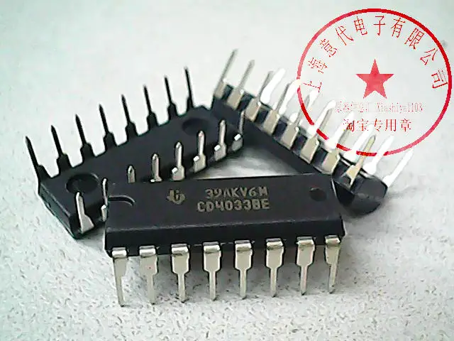 10PCS CD4033BE DIP-16 new | Электроника