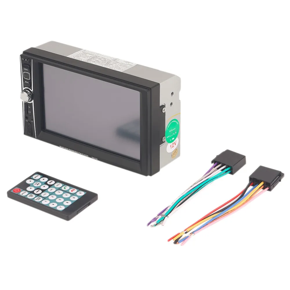

Hot Sale 7563TM Car 6.6 Inch TFT HD DVD Player Vehicle Head Unit Stereo MP3 Player Double 2 DIN Bluetooth Touch FM Radio