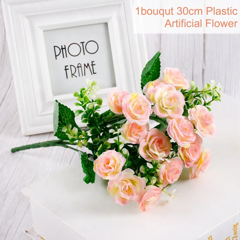 20 см DIY бумажные цветы декорации Искусственные цветы Свадебные сувениры День рождения украшение дома - Color: 742