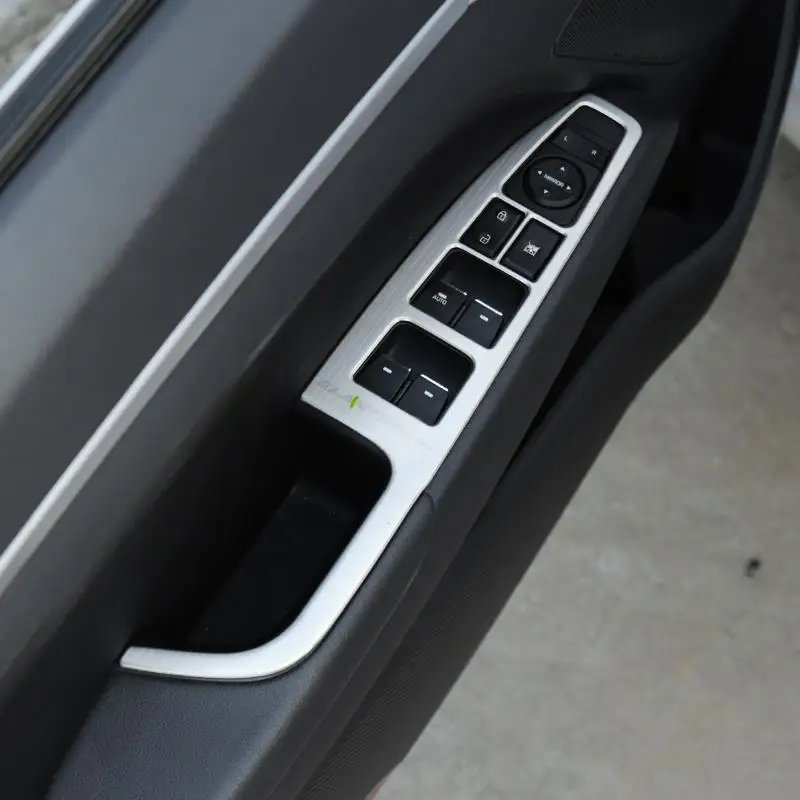 

Door Handle Window automobile upgraded car styling decoration accessories covers sticker strip 16 17 FOR Hyundai Elantra