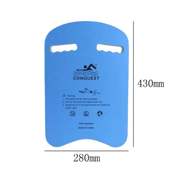 Swimming Learner EVA Back Float Kickboard flutterboard Plate Surf Water Child Kids Adult Safe Pool Training Aid Float Board Tool