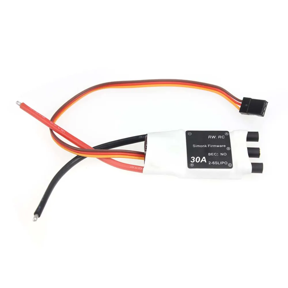 

F18123/-4/-6 JMT 30A OPTO SimonK 2-6S Lipo ESC Mini Speed Controller for DIY RC Multicopter 350/450/550/680 Quadcopter