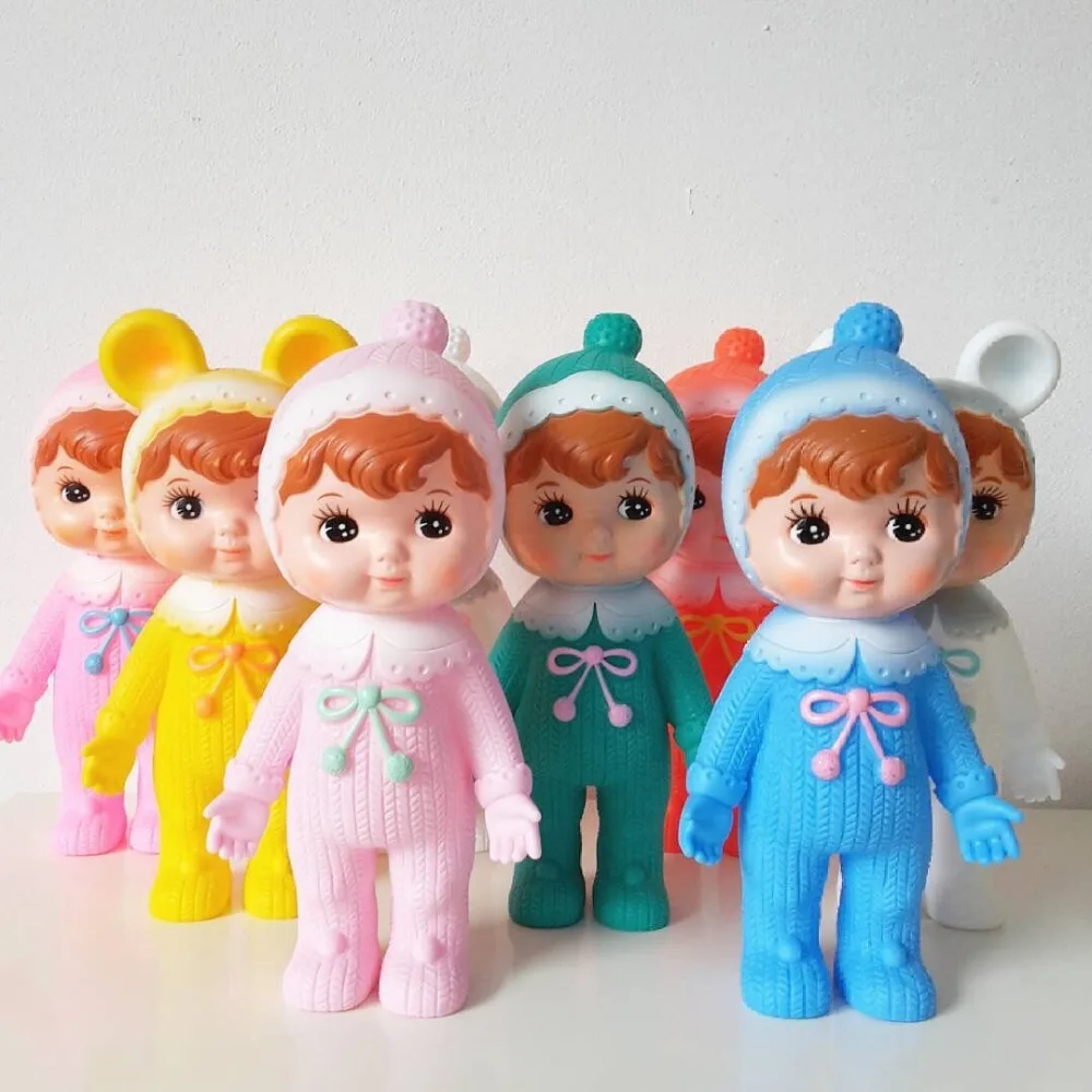 1 шт. детская антикварная виниловая игрушка|toy cute|baby dollbaby gift toy |