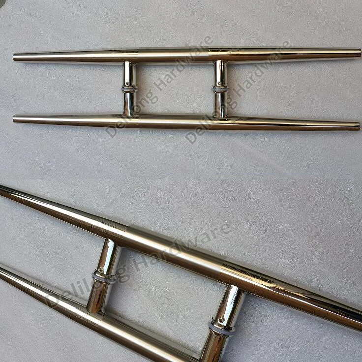 Buy High quality Mirror finish sliding door handles